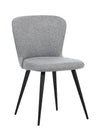 Estella Dining Chair Grey Fabric