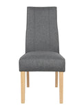 Norway Dining Chair  Dark Grey/Smoke Grey