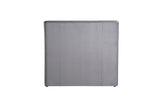 Montana Headboard Velvet - Grey / Black