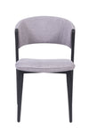 Beaumont Fabric Dining Chair Cream / Grey