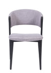 Beaumont Fabric Dining Chair Cream / Grey