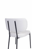 Lennon Fabric Dining Chair White