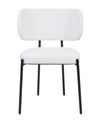 Lennon Fabric Dining Chair White