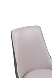 Regina PU Leather Dining Chair Grey