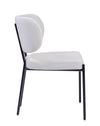 Lennon Fabric Dining Chair White