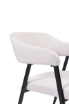 Yorkton Fabric Dining Chair Cream / Grey