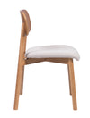 Kobe Fabric Dining Chair Grey / Sand