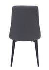 Regina PU Leather Dining Chair Grey