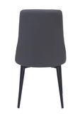 Regina PU Leather Dining Chair Grey