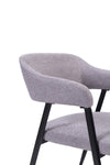 Yorkton Fabric Dining Chair Cream / Grey