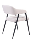 Yorkton Fabric Dining Chair Cream / Grey