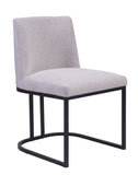 Arlo Fabric Dining Chair Grey