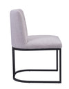 Arlo Fabric Dining Chair Grey