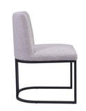 Arlo Fabric Dining Chair Grey