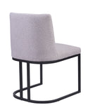 Arlo Fabric Dining Chair Grey