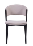 Beaumont Fabric Dining Chair Cream / Grey