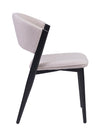 Beaumont Fabric Dining Chair Cream / Grey