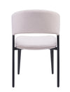 Beaumont Fabric Dining Chair Cream / Grey