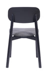 Kobe Fabric Dining Chair Grey / Sand