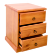 Kimberley Bedside 3 Drawer