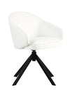 Aspire Swivel Armchair Cream Fabric