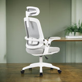 Nelson Highback Ergonomic Office Chair Black / White