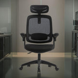 Nelson Highback Ergonomic Office Chair Black / White