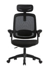 Nelson Highback Ergonomic Office Chair Black / White