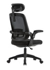 Nelson Highback Ergonomic Office Chair Black / White