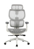 Taupo Highback Ergonomic Office Chair White / Black