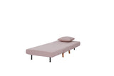 Voltin Pink Sofa Bed 1 Seater / Single