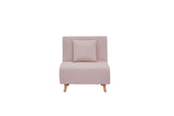 Voltin Pink Sofa Bed 1 Seater / Single