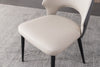 Benson PU Leather Dining Chair Grey