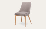 Eva Fabric Dining Chair Light Grey / Dark Grey / Blue