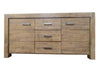 Silverstrike Rustic Buffet Solid Acacia Wood