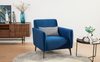 Belle Armchair (Royal Blue)-Joryhenley-Jory Henley Furniture