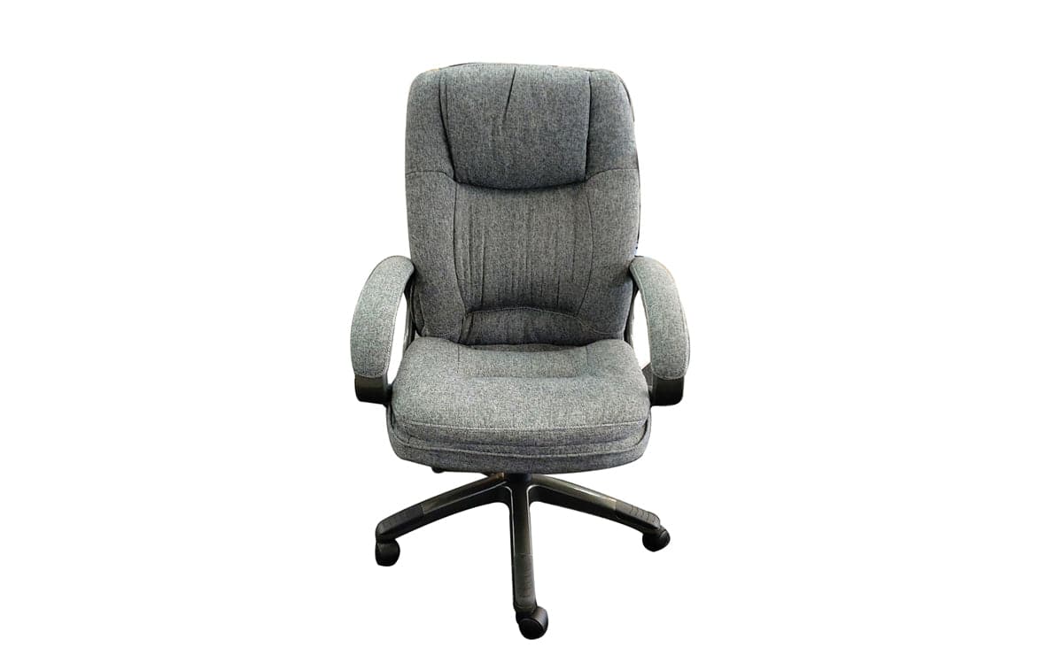 Grey spinny online chair