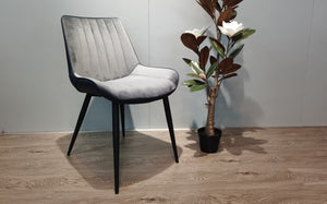 Retro PU Leather Dining Chair