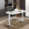 Siri Glass Top Electric Functional Standing Adjustable Desk Dual-Motor